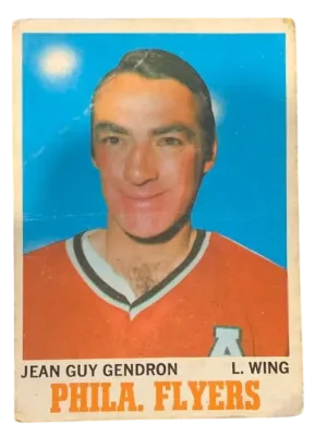 Jean Guy Gendron 1970 71 Front