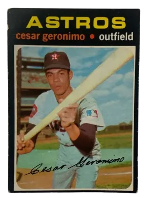 Cesar Geronimo 1971 Front