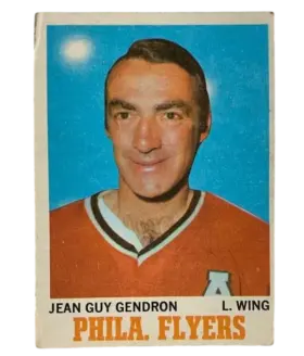 86 Jean Guy Gendron 1970 71 O Pee Chee from Front 1