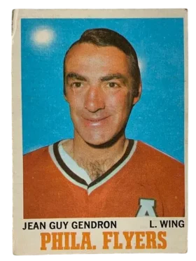 86 Jean Guy Gendron 1970 71 O Pee Chee from Front 1