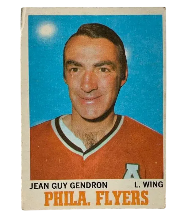 86 Jean Guy Gendron 1970 71 O Pee Chee from Front 1