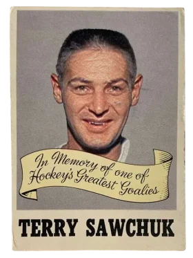 231 Terry Sawchuk 1970 71 O Pee Chee from Front Vg