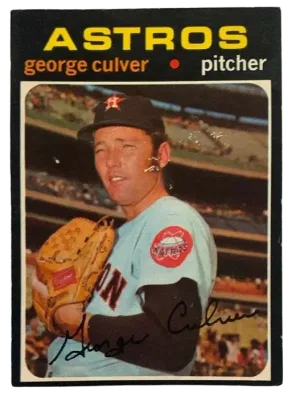 George Culver 1971 Front