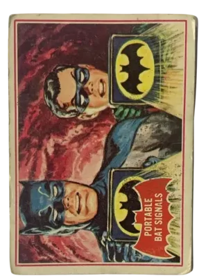 Portable Bat Signals   1966 A&BC Batman Series A Front
