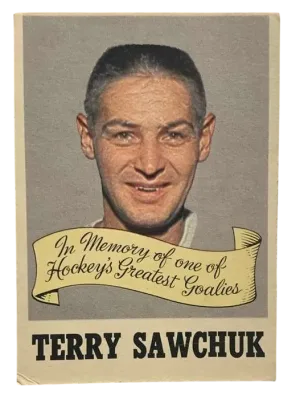 Terry Sawchuk 1970 71 Front