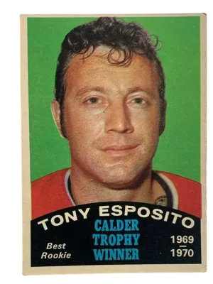 247 Tony Esposito 1970 71 Front