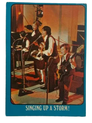 Singing Up A Storm!   The Partridge Family Front