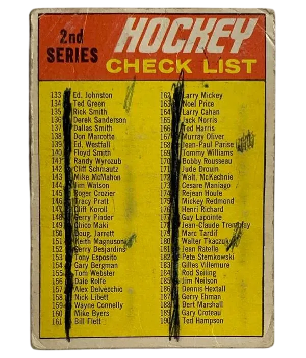 120 Pat Quinn 1970 71 O Pee Chee from Front 3