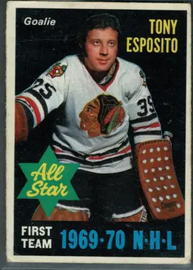 234a Tony Esposito 1970 71 O Pee Chee from Front 1