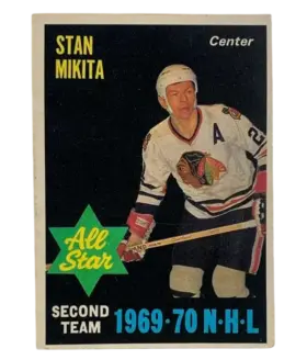 240a Stan Mikita Ex 1970 71 O Pee from Chee Front