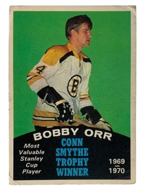 252 Bobby Orr 1970 71 O Pee Chee from Front Vg