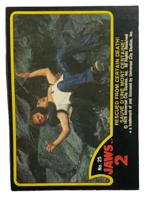 Rescued From Certain Death!   Jaws 2 Front