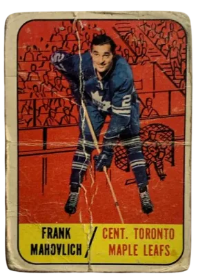 Frank Mahovlich 1967 68 Front