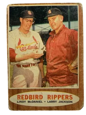 Redbird Rippers (Lindy McDaniel / Larry Jackson) 1962 Front