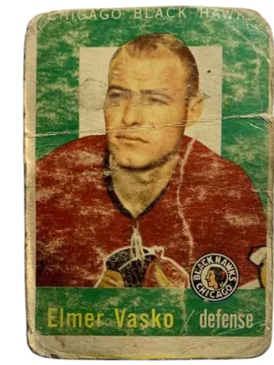 Elmer Vasko 1959 60 Front