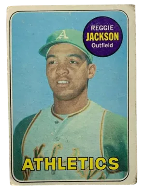 Reggie Jackson 1969 Front
