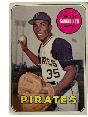 Manny Sanguillen 1969 Front