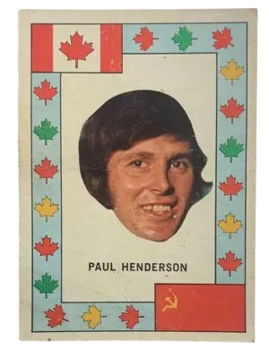 Paul Henderson 1972 73 Team Canada Front
