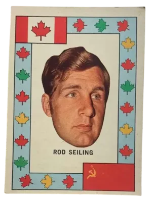 Rod Seiling 1972 73 Team Canada Front