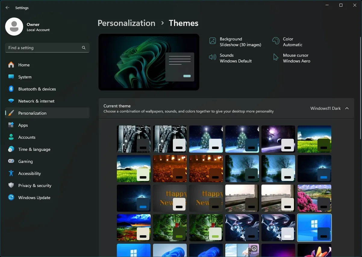 Windows 11 Desktop Theme Windows11
