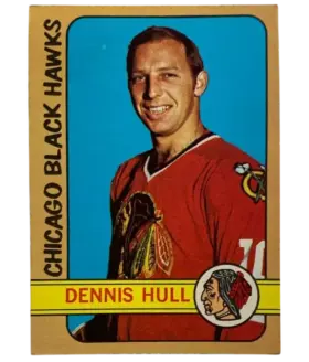 164 Dennis Hull 1972 73 from Topps Front