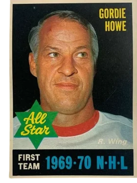 238a Gordie Howe 1970 71 O Pee Chee from Mint Front