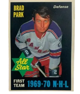 239a Brad Park 1970 71 O Pee Chee from Mint Front
