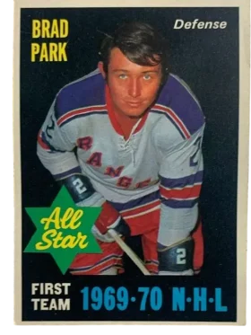 239a Brad Park 1970 71 O Pee Chee from Mint Front