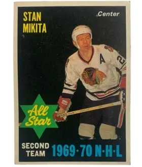 240a Stan Mikita 1970 71 O Pee Chee from Mint Front