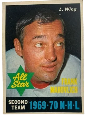 242a Frank Mahovlich 1970 71 O Pee Chee from Mint Front