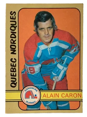 324 Alain Caron 1972 73 O Pee from Chee Front