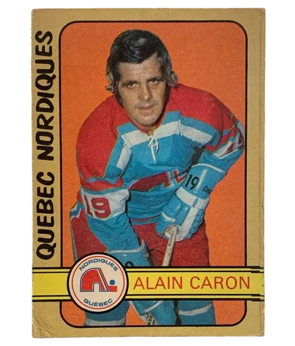 324 Alain Caron 1972 73 O Pee Chee from Front Vg