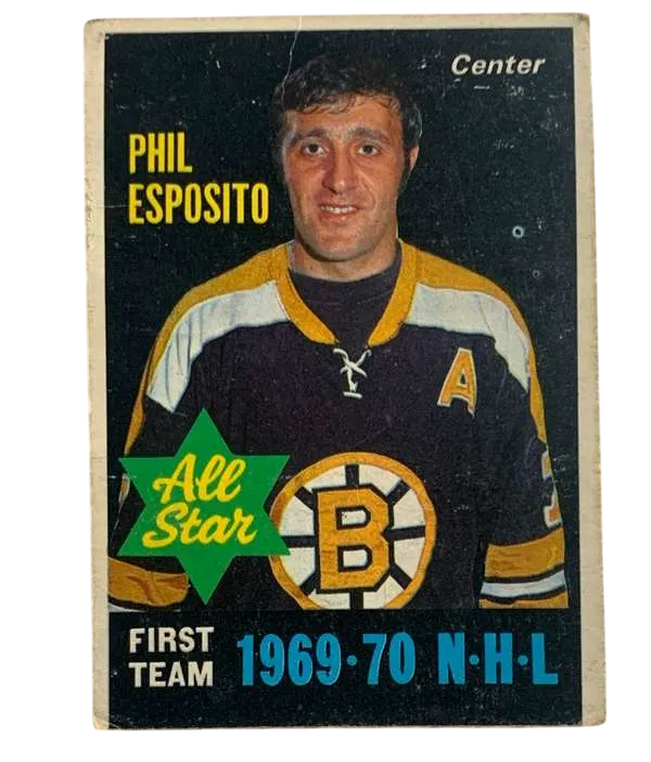 Black Bottom 237a Phil Esposito 1970 71 O Pee from Chee Front