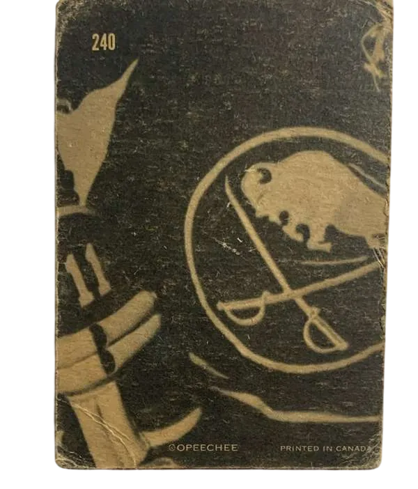 Black Bottom 240a Stan Mikita 1970 71 O Pee from Chee Back