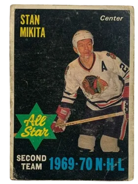 Black Bottom 240a Stan Mikita 1970 71 O Pee from Chee Front