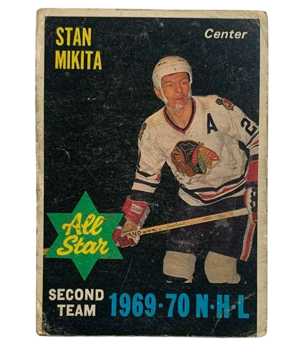 Black Bottom 240a Stan Mikita 1970 71 O Pee from Chee Front