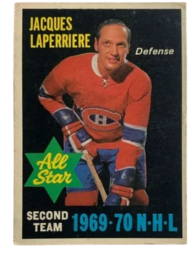 Gilbert Back 245a Jacques Laperriere 1970 71 O Pee from Chee Front