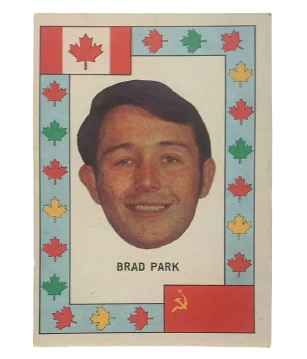 Nno Brad Park 1972 73 O Pee Chee Pee Chee Team from Canada Front