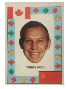 Nno Dennis Hull 1972 73 O Pee Chee Pee Chee Team from Canada Front
