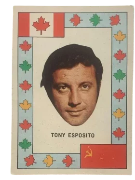 Nno Tony Esposito 1972 73 O Pee Chee Pee Chee Team from Canada Front