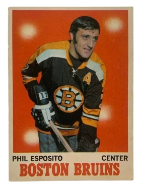 11 Phil Esposito 1970 71 from Topps Front