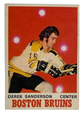 136 Derek Sanderson 1970 71 O Pee from Chee Front