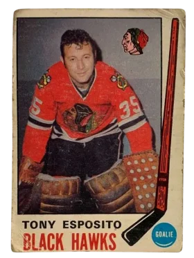 138 Tony Esposito 1969 70 O Pee Chee from Front Pr