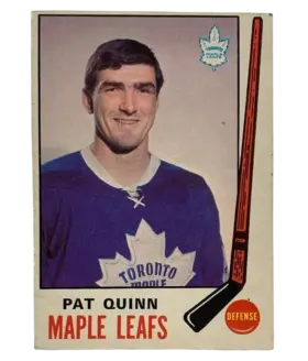 186 Pat Quinn 1969 70 O Pee from Chee Front