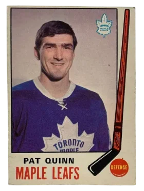 186 Pat Quinn 1969 70 O Pee from Chee Front