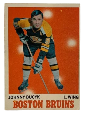 2 Johnny Bucyk 1970 71 O Pee from Chee Front
