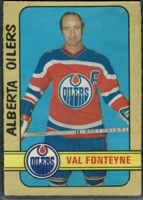 319 Val Fonteyne 1972 73 O Pee Chee from Front 1