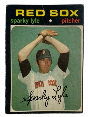 649 Sparky Lyle 1971 from Topps Front