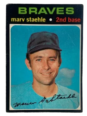663 Marv Staehle 1971 from Topps Front
