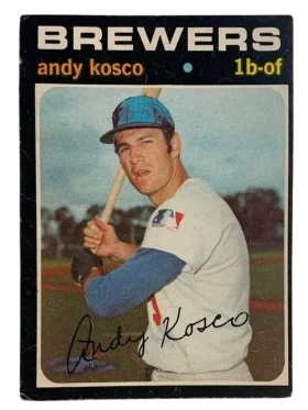 746 Andy Kosco 1971 from Topps Front